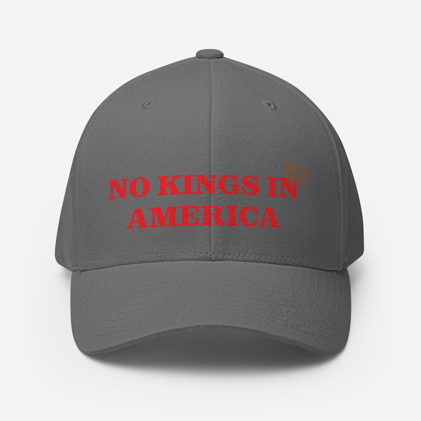 NO KINGS IN AMERICA Structured Twill Cap