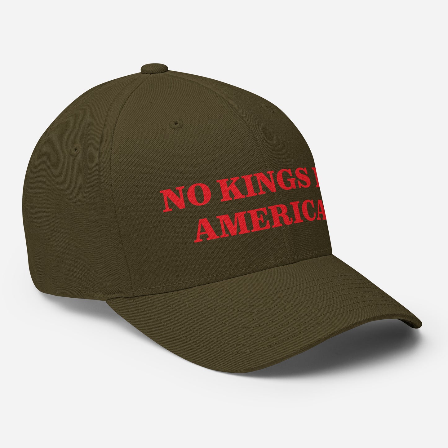 NO KINGS IN AMERICA Structured Twill Cap