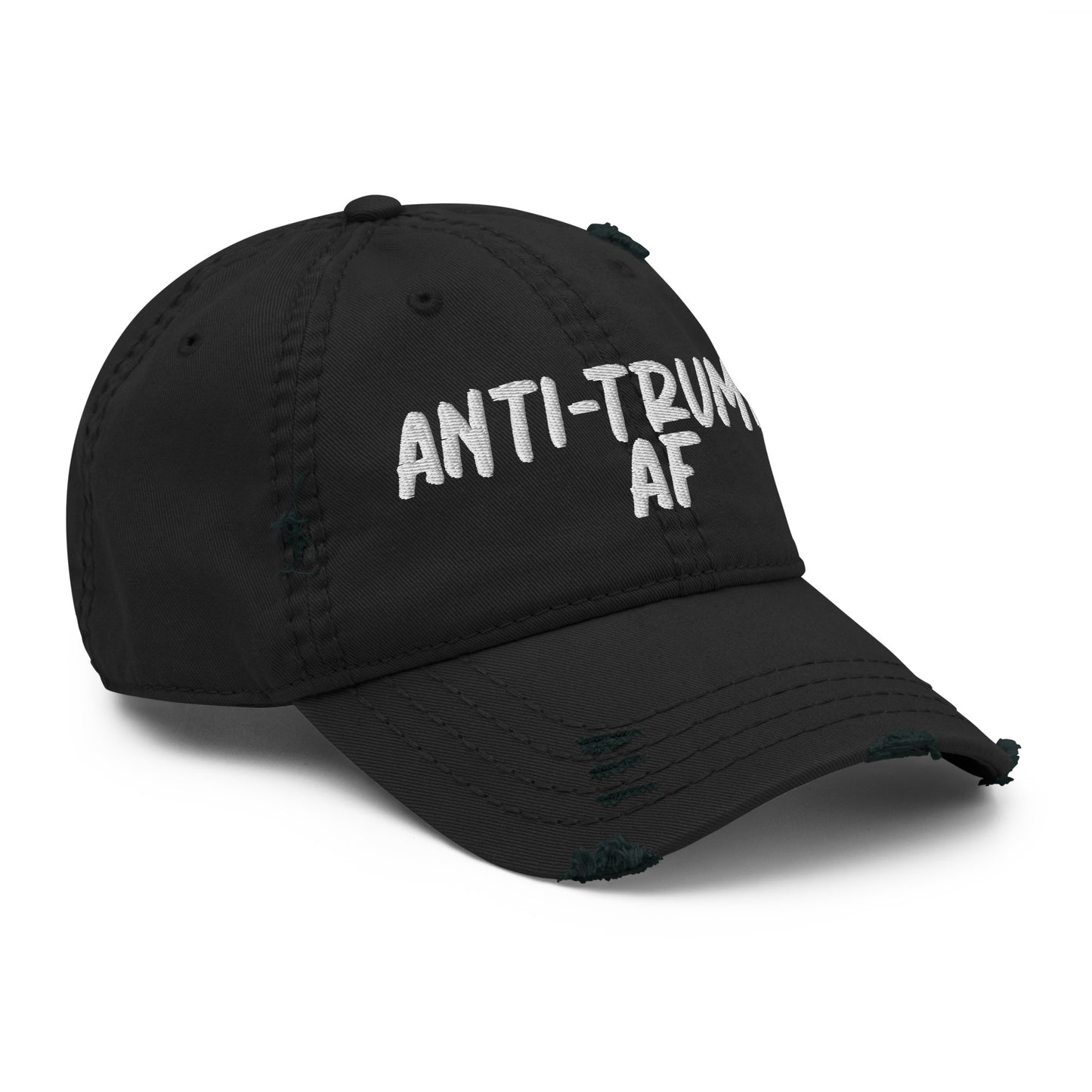 ANTI-TRUMP AF Distressed Cap