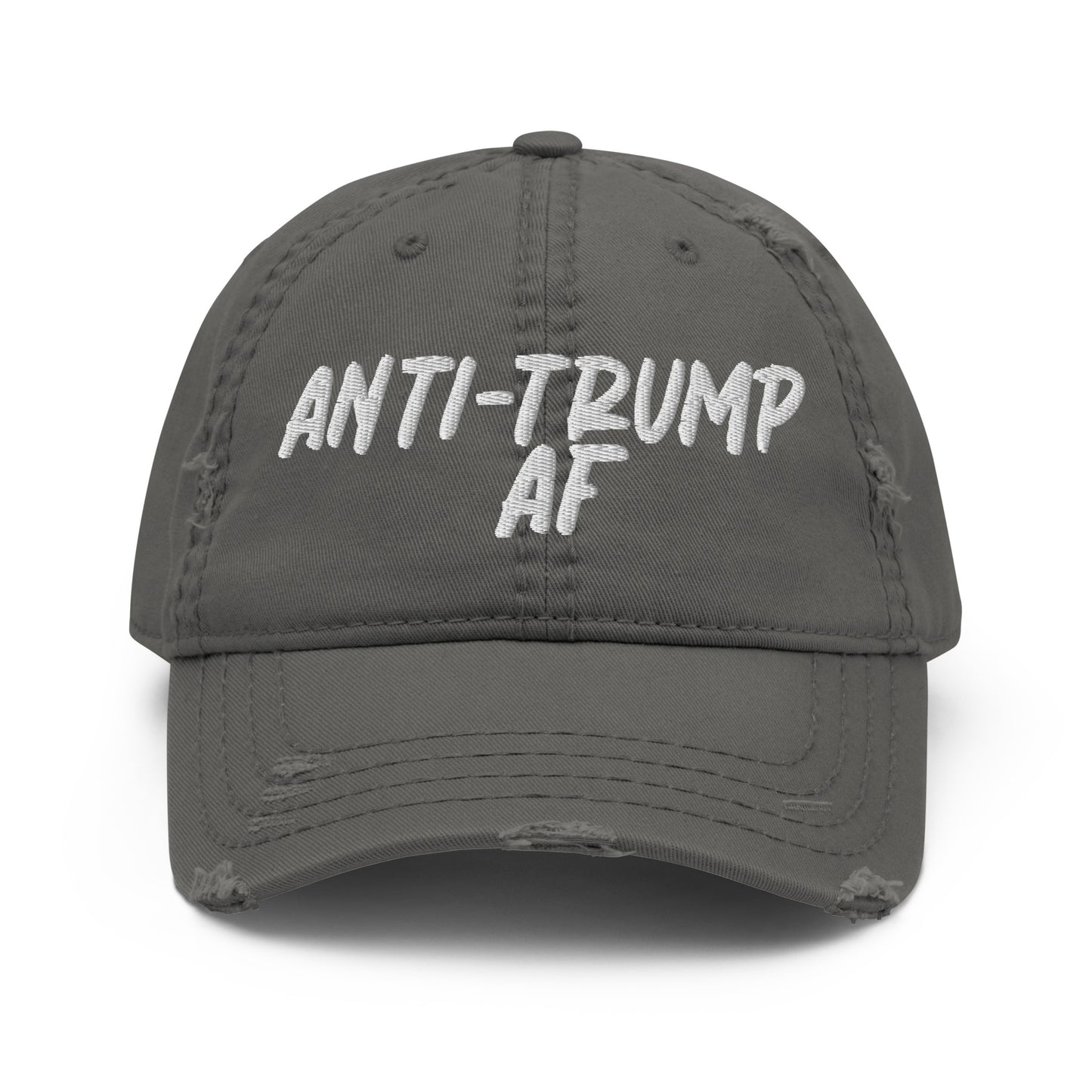 ANTI-TRUMP AF Distressed Cap