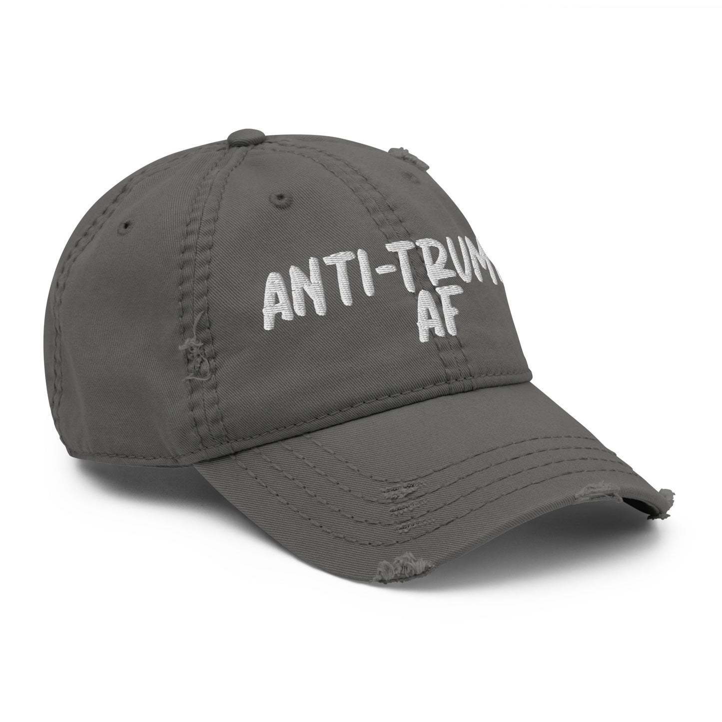 ANTI-TRUMP AF Distressed Cap