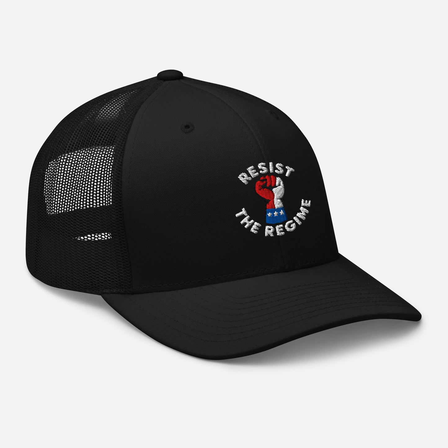 Resist The Regime Circle Trucker Hat