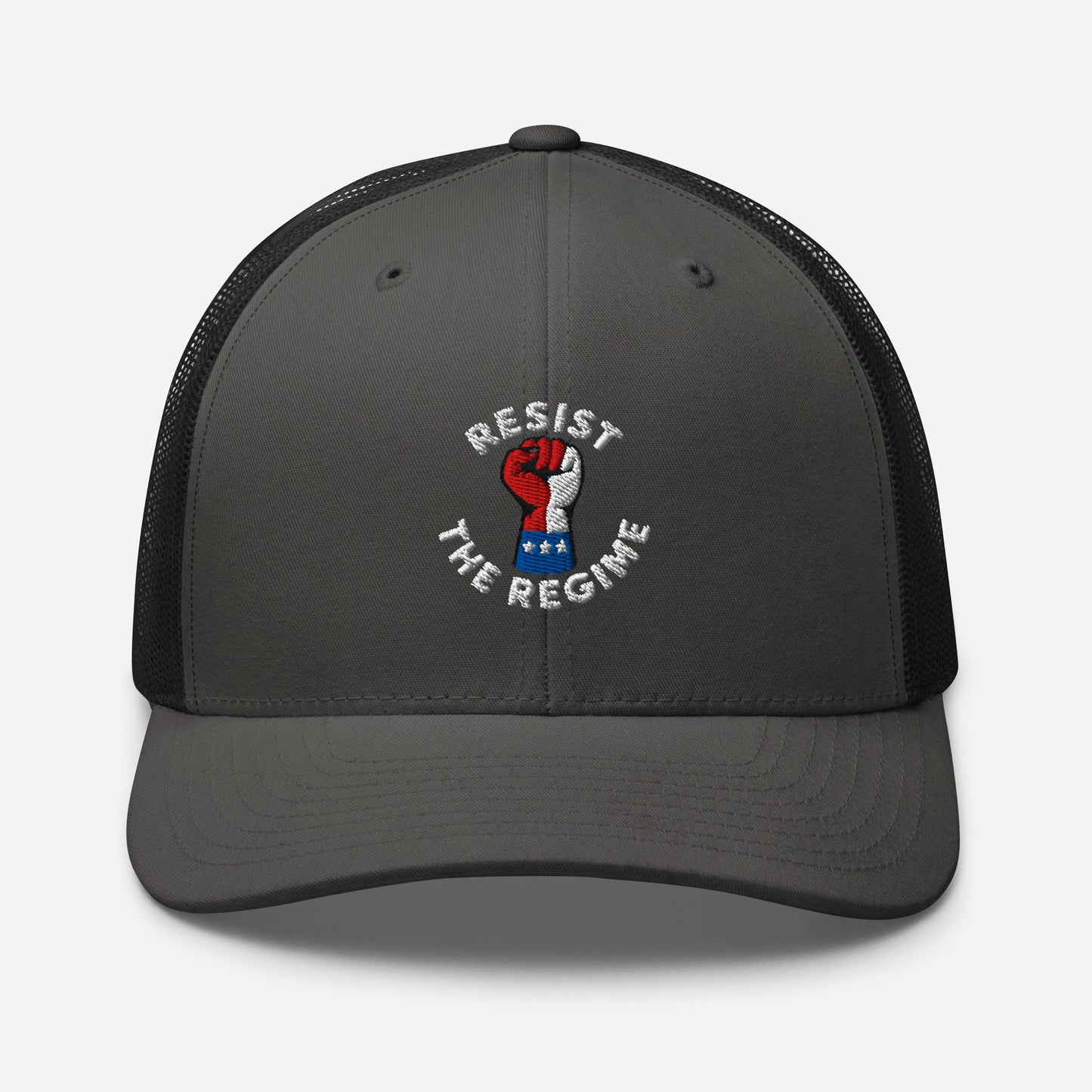 Resist The Regime Circle Trucker Hat