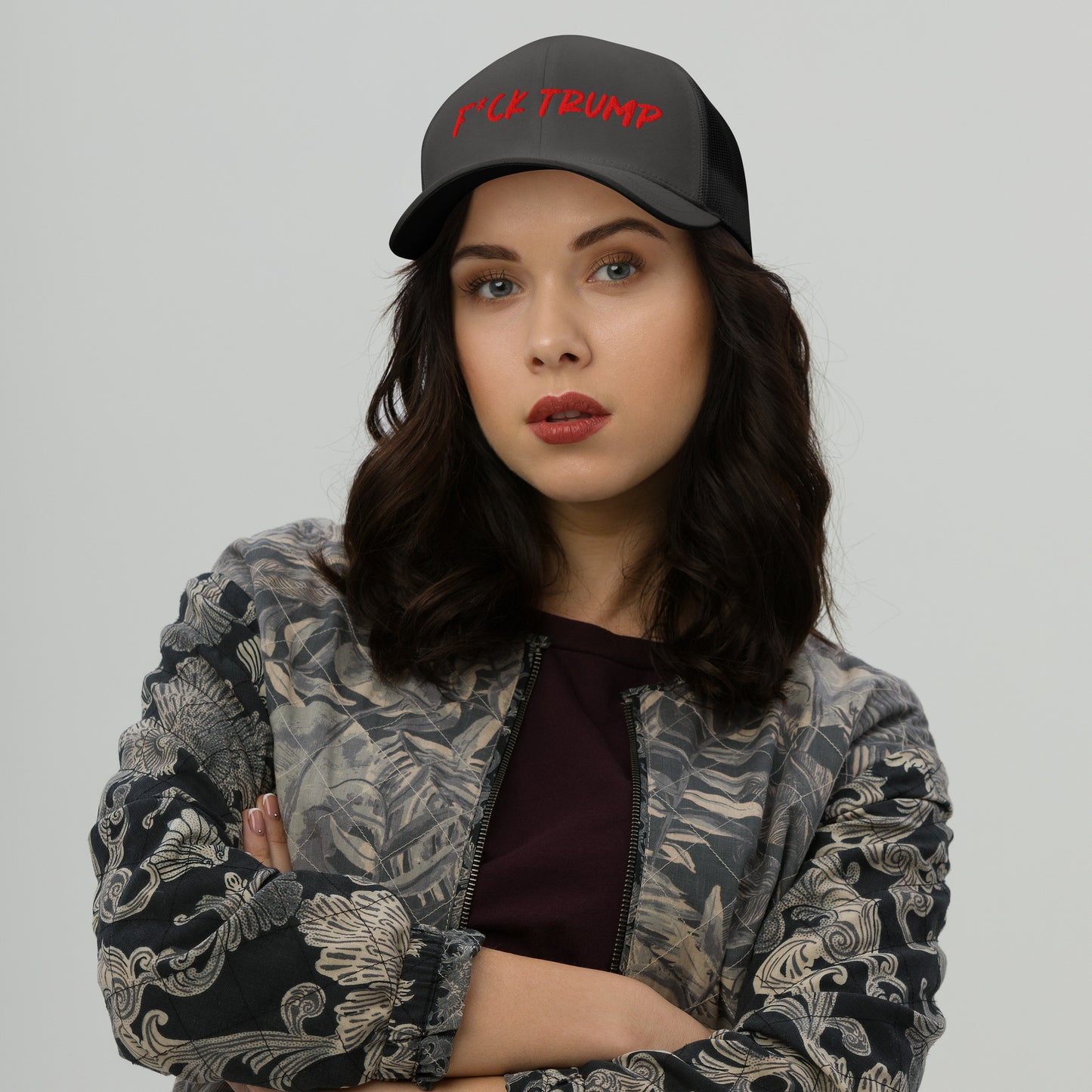 F*CK TRUMP Trucker Hat