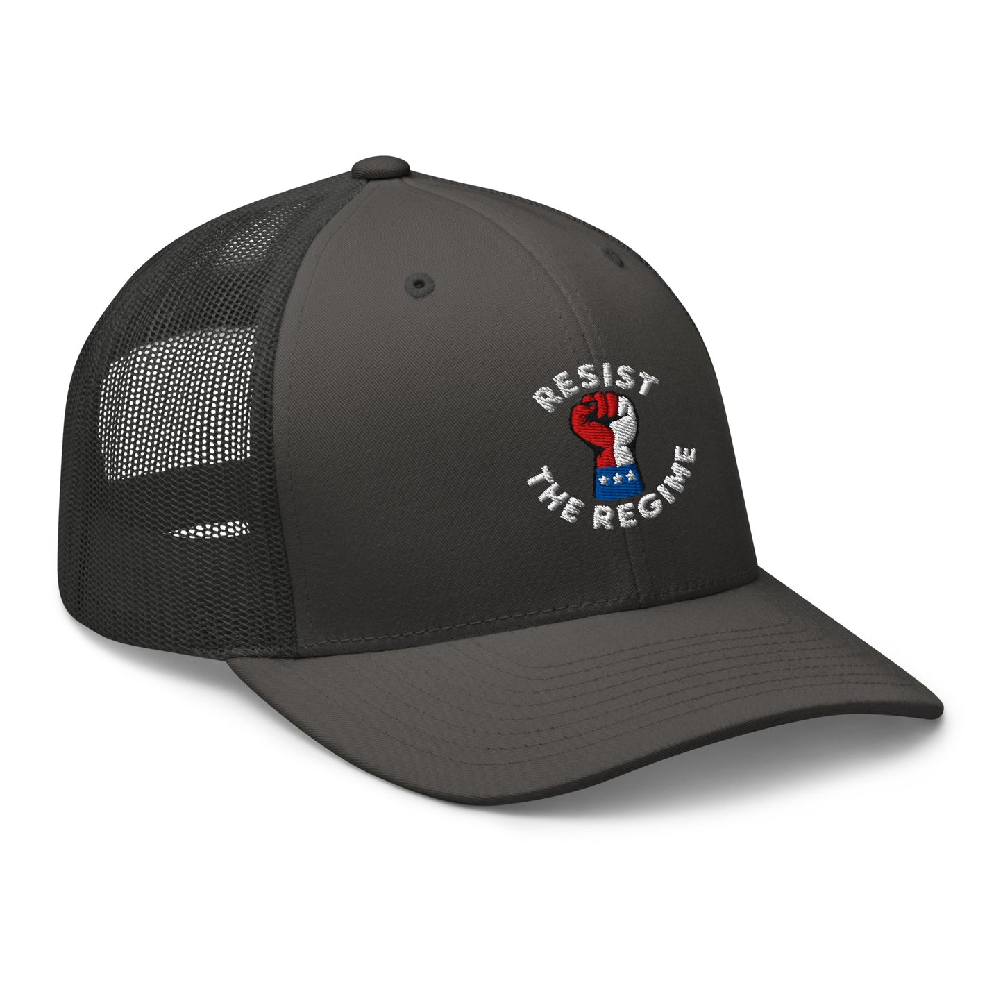 Resist The Regime Circle Trucker Hat