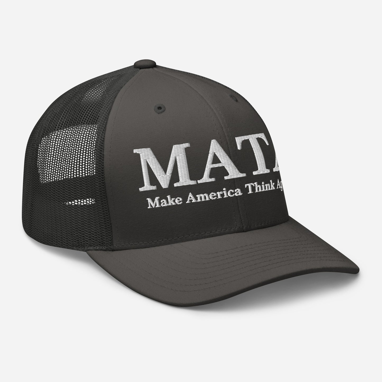 MATA Make America Think Again Trucker Hat