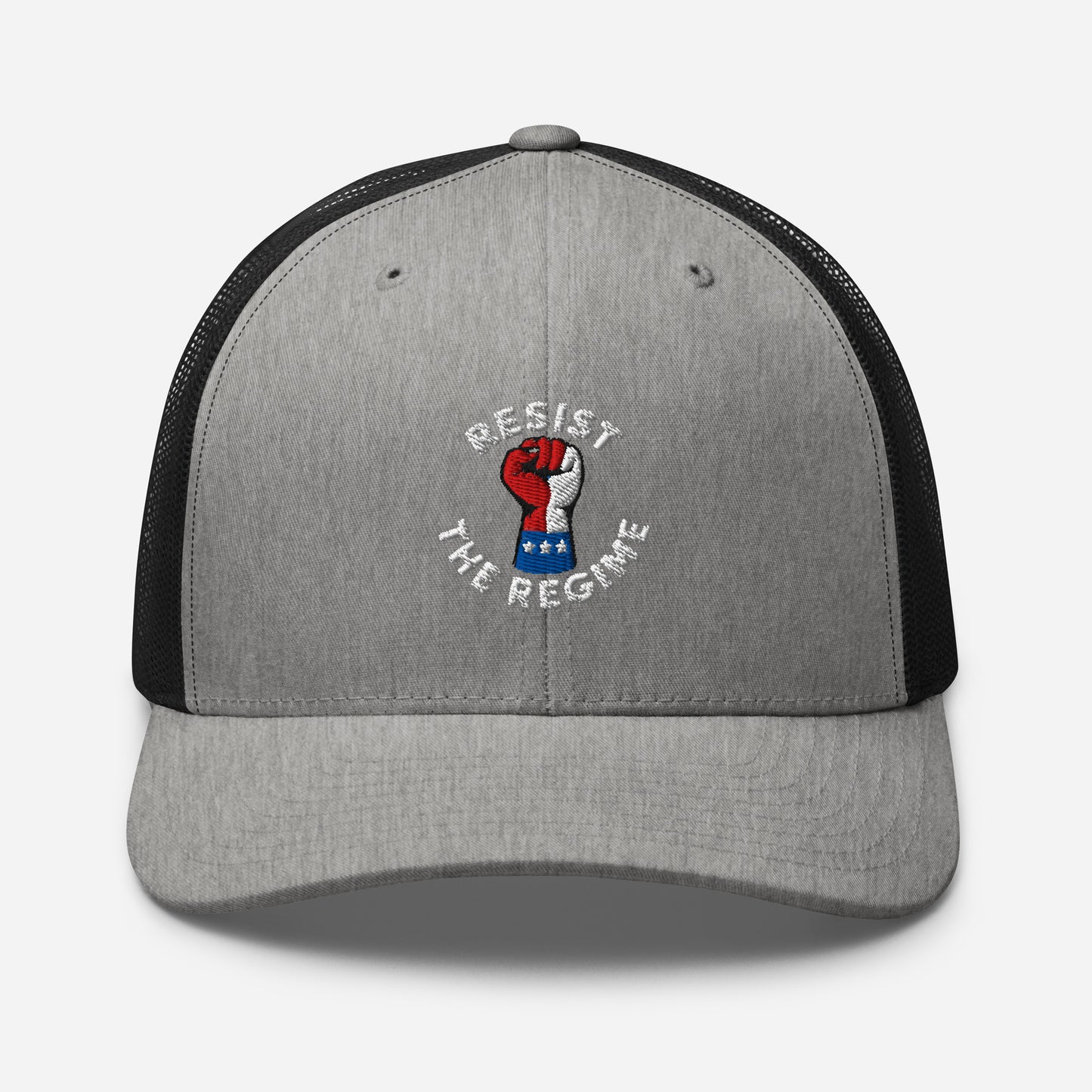 Resist The Regime Circle Trucker Hat