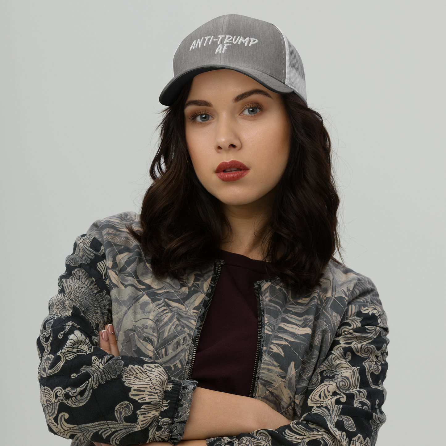 ANTI-TRUMP AF Trucker Hat