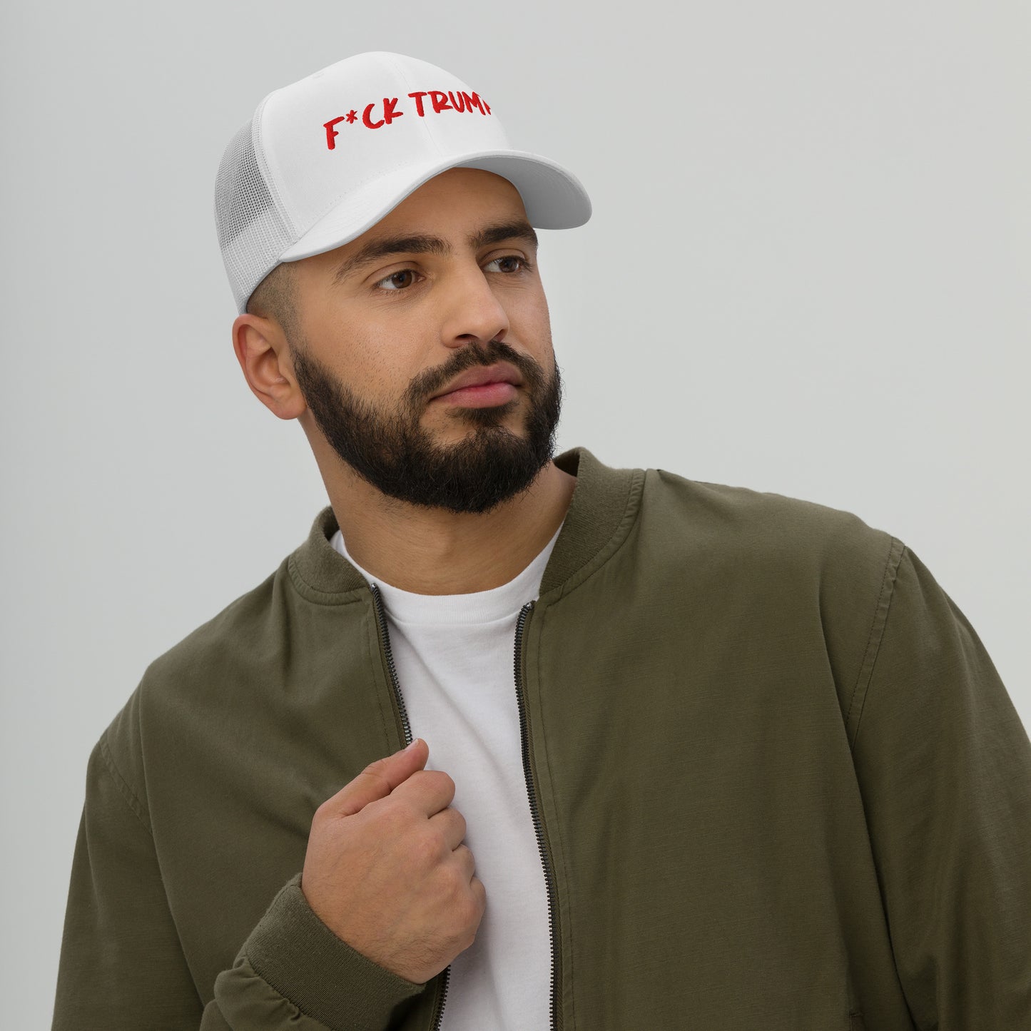 F*CK TRUMP Trucker Hat