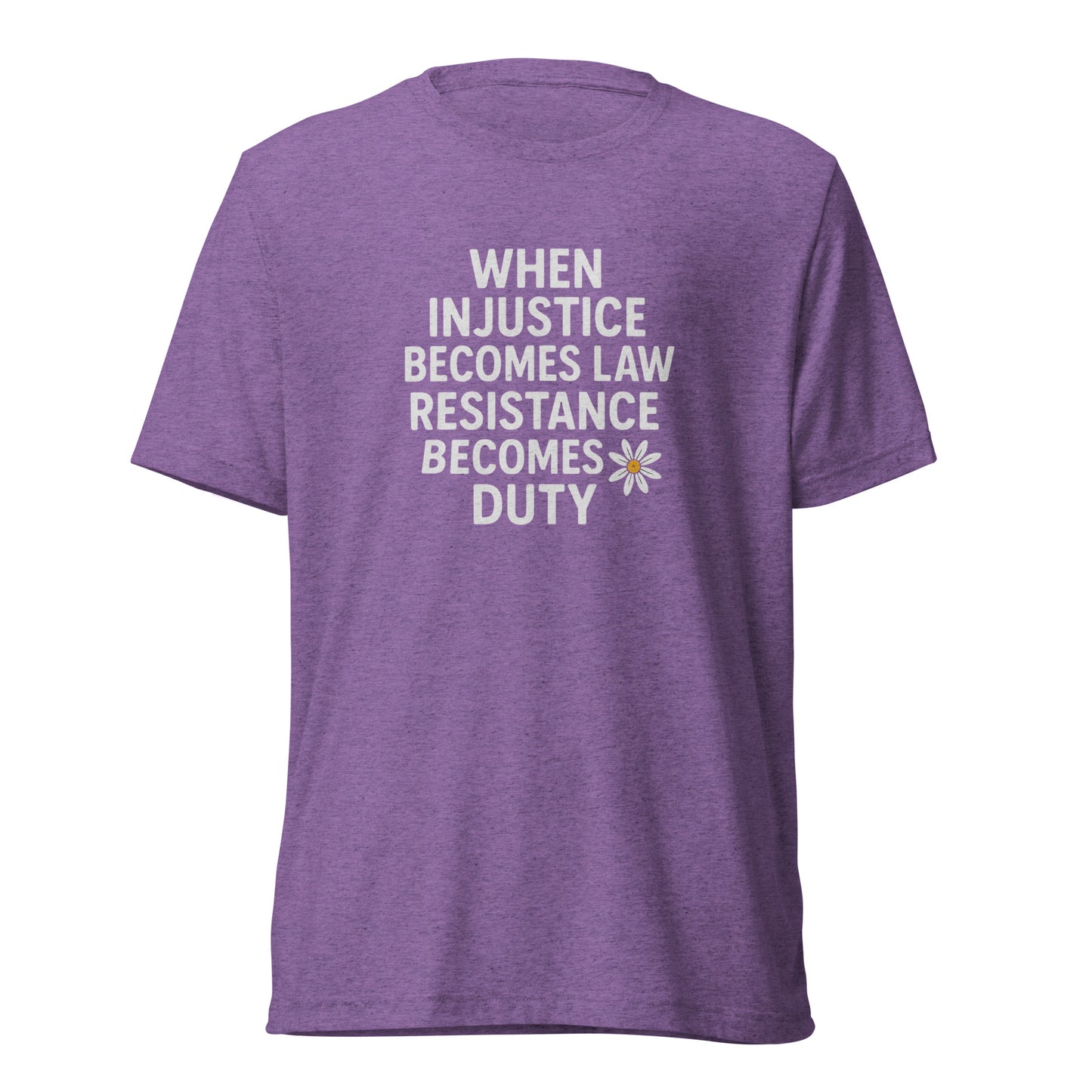 When Injustice Becomes Law Short Sleeve Shirt
