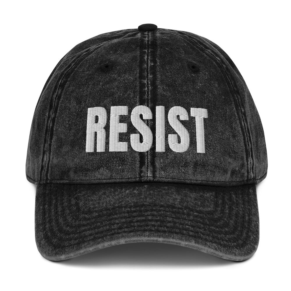 RESIST Vintage Cotton Cap