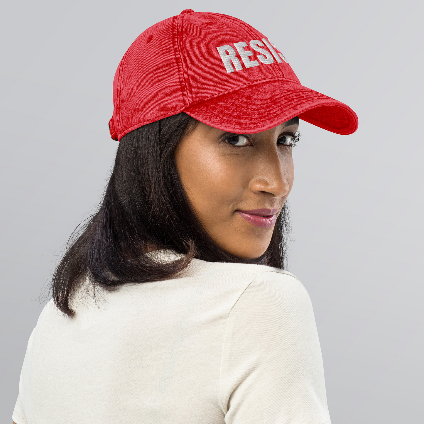 RESIST Vintage Cotton Cap