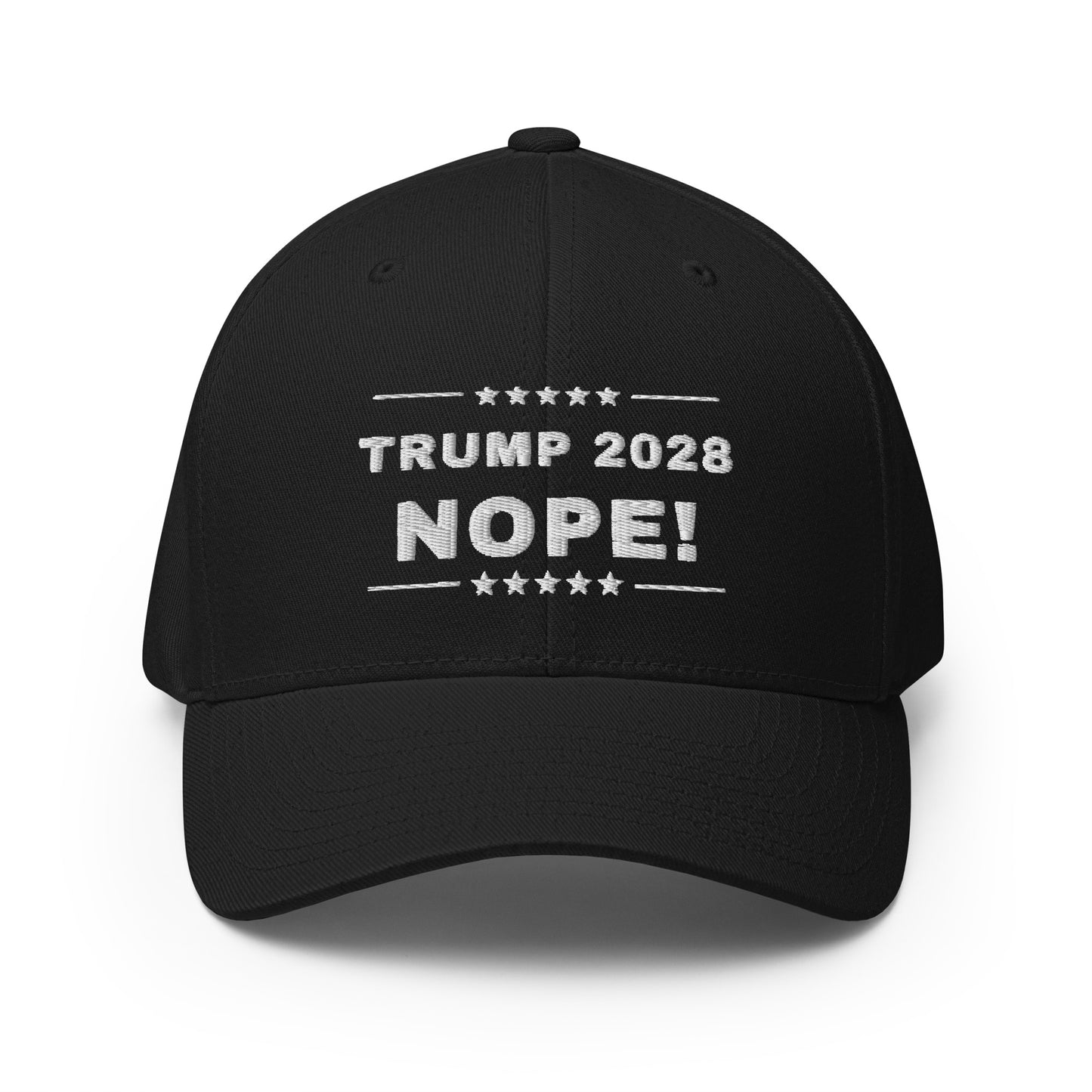 TRUMP 2028 NOPE! Structured Twill Cap
