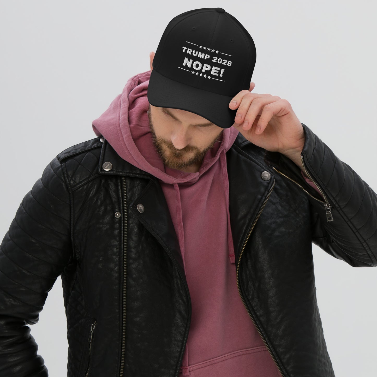 TRUMP 2028 NOPE! Structured Twill Cap
