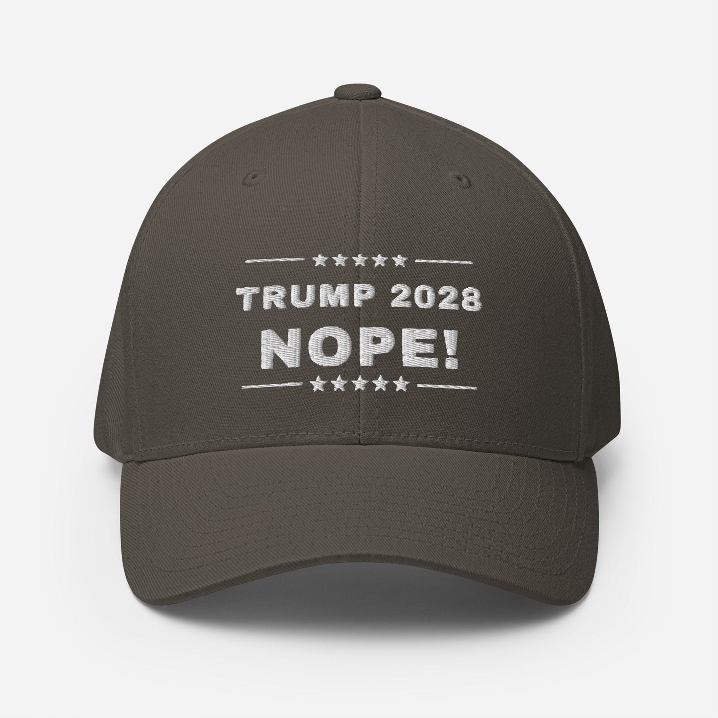 TRUMP 2028 NOPE! Structured Twill Cap