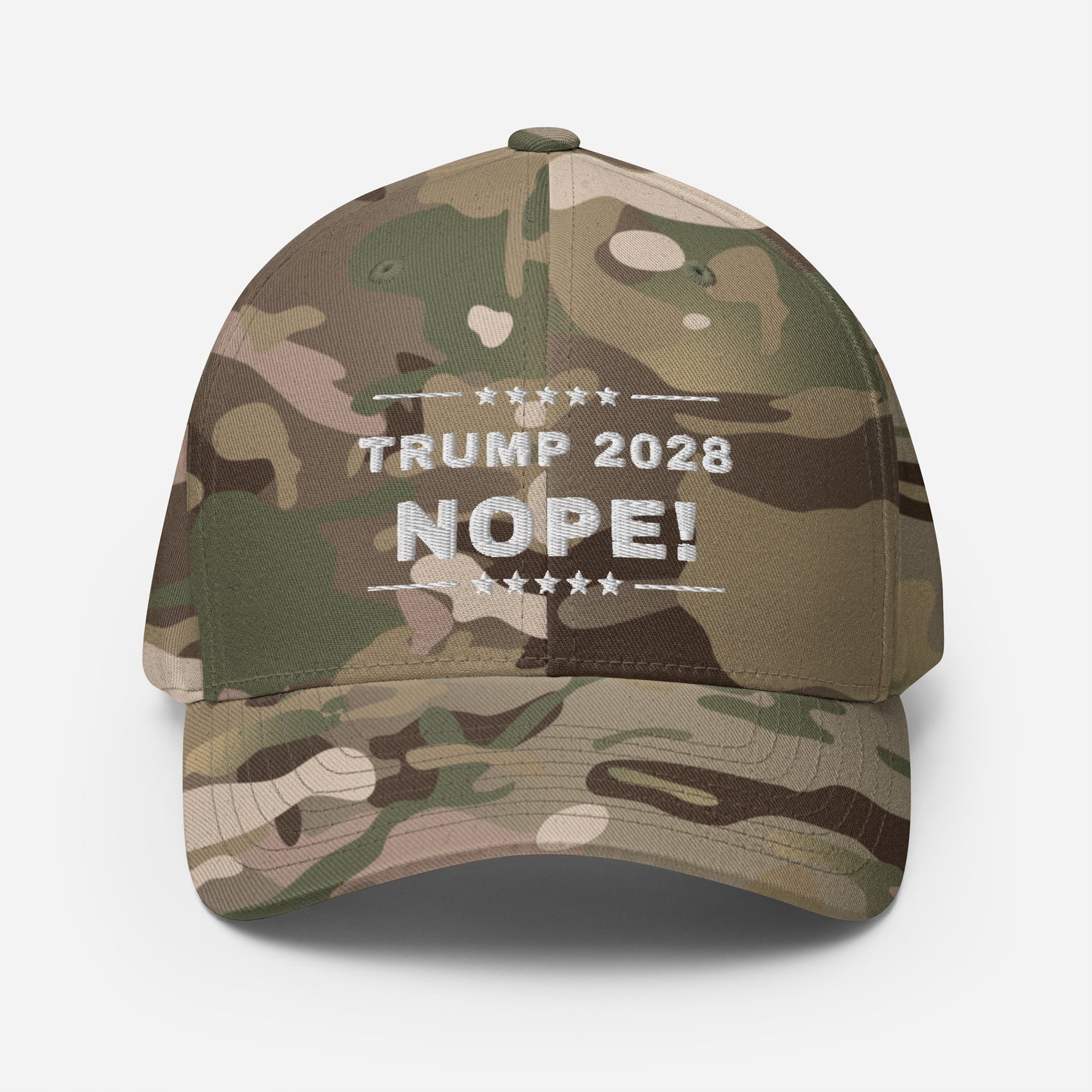 TRUMP 2028 NOPE! Structured Twill Cap