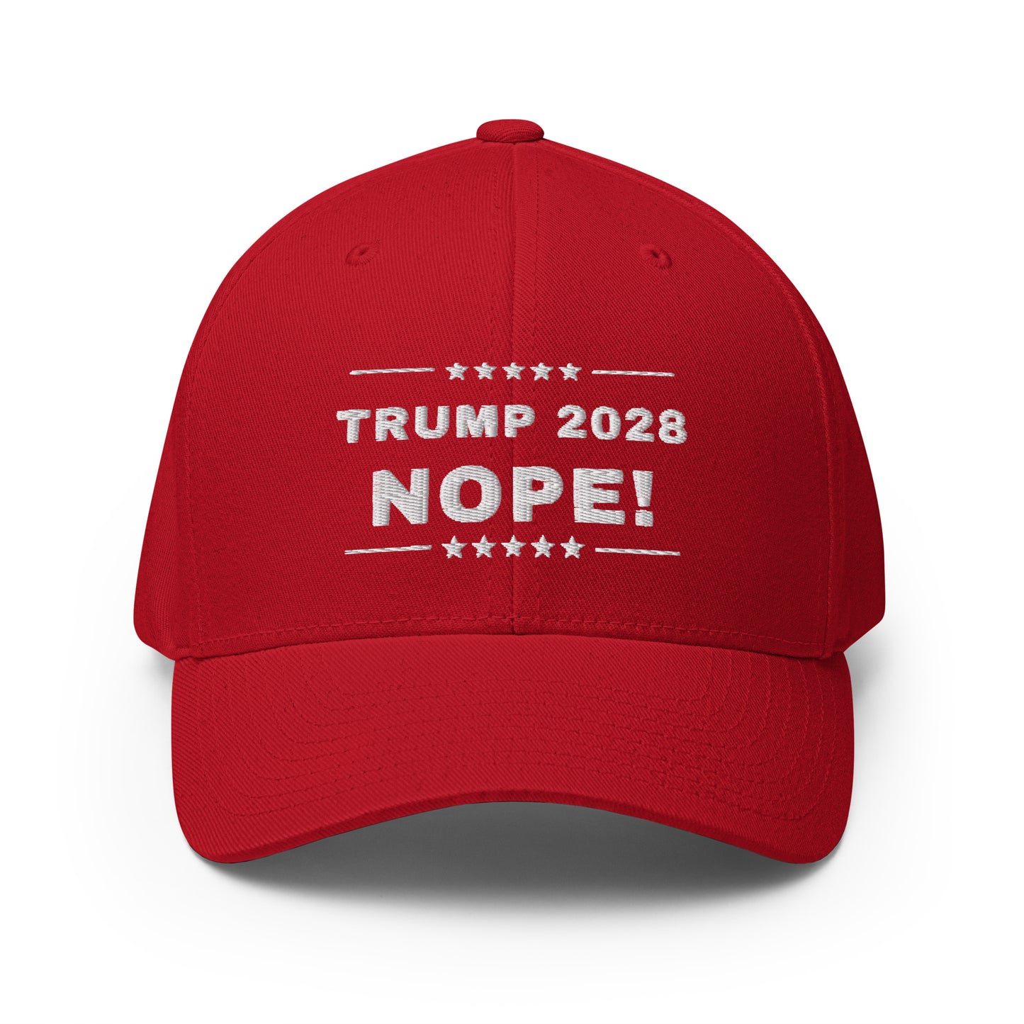 TRUMP 2028 NOPE! Structured Twill Cap