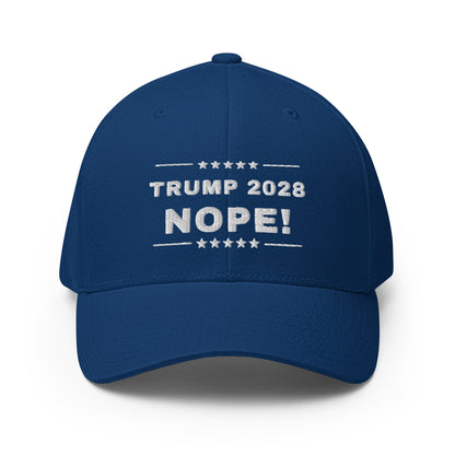 TRUMP 2028 NOPE! Structured Twill Cap