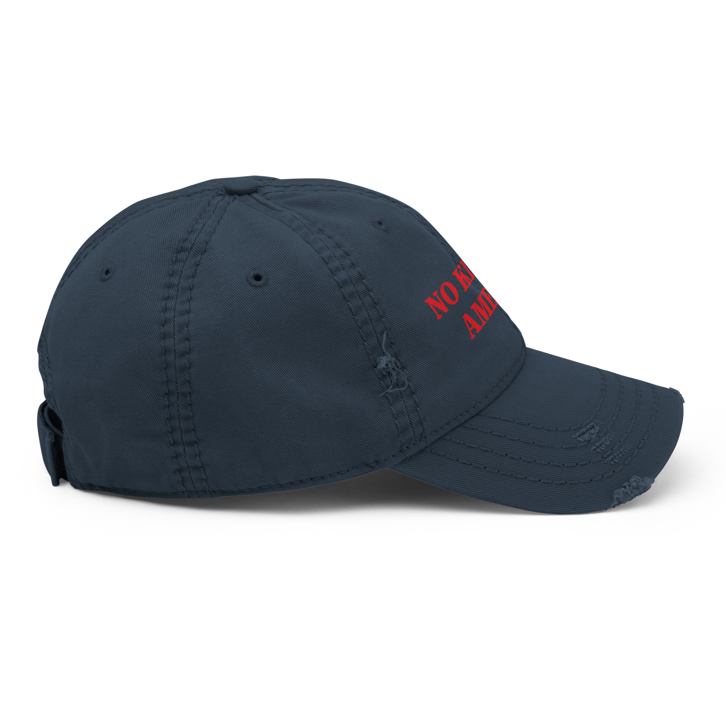 NO KINGS IN AMERICA Distressed Cap