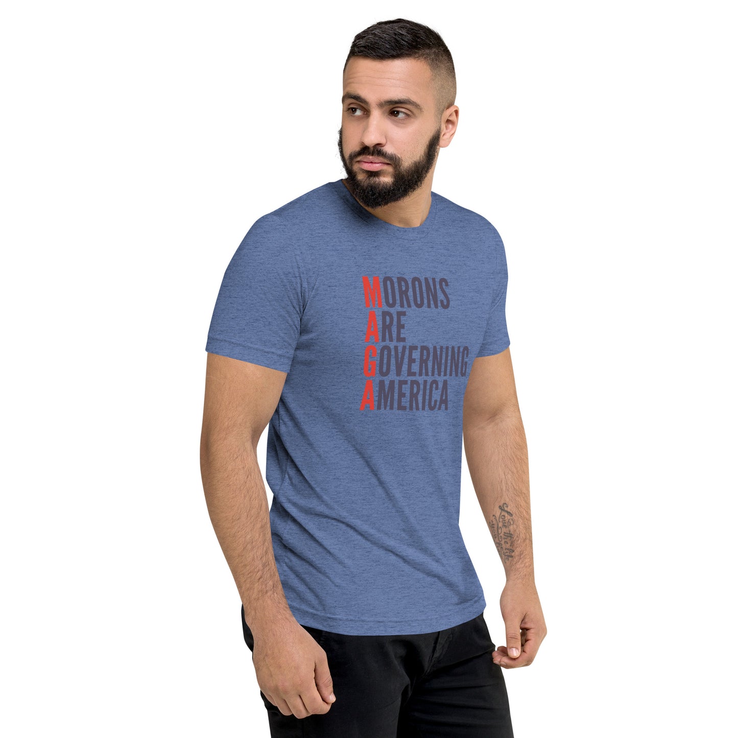 MAGA: Morons Are Governing America Short Sleeve Shirt