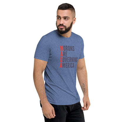 MAGA: Morons Are Governing America Short Sleeve Shirt