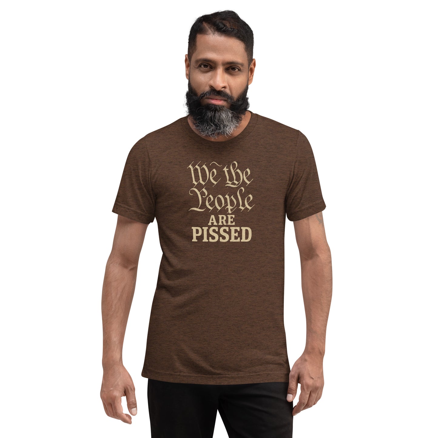 We The People Are Pissed Short Sleeve Shirt