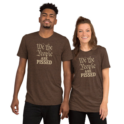 We The People Are Pissed Short Sleeve Shirt