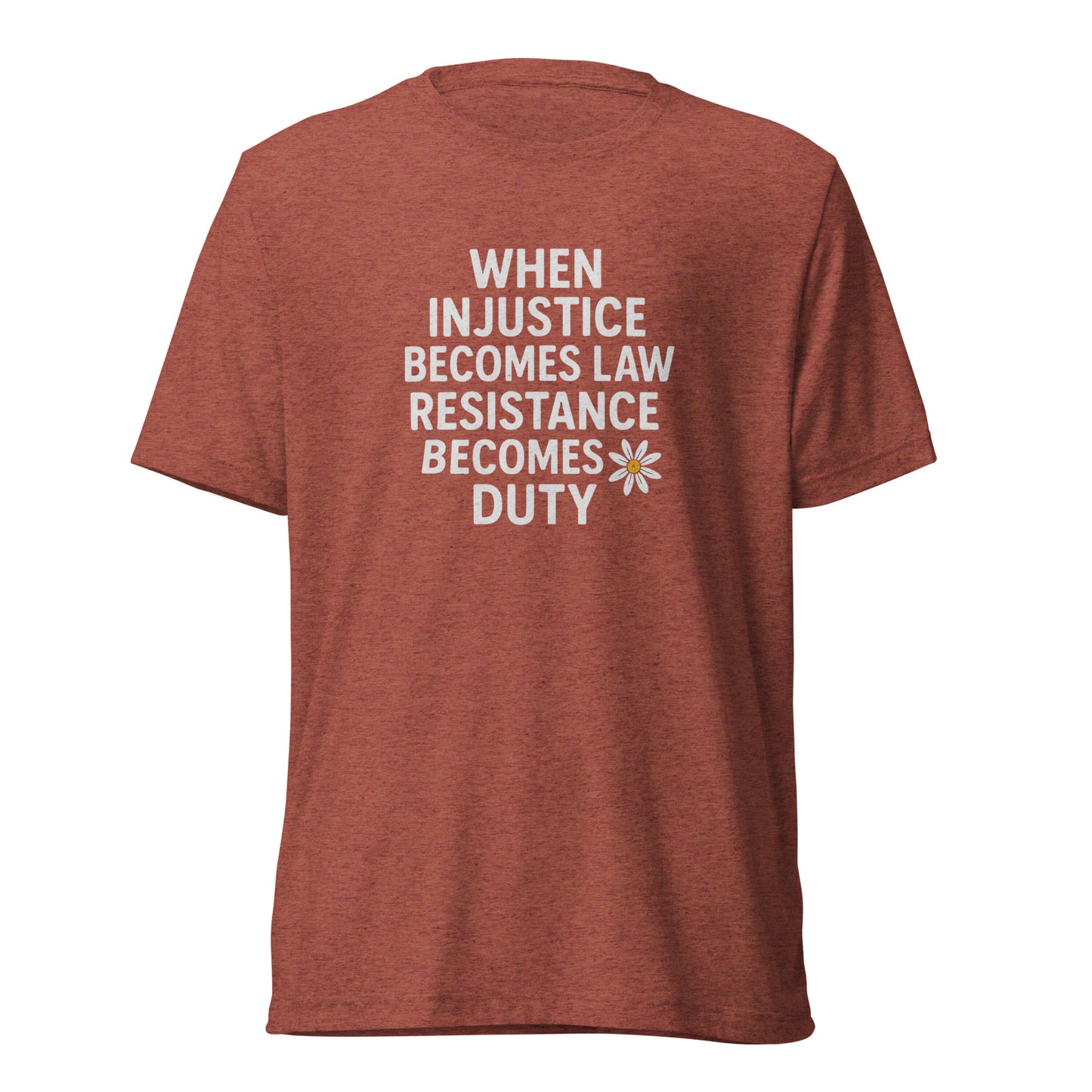 When Injustice Becomes Law Short Sleeve Shirt