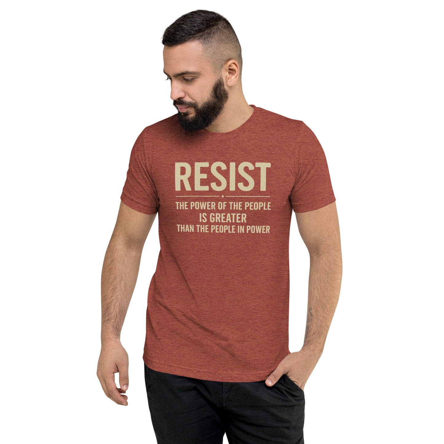 RESIST: The Power Of The People Is Greater Short Sleeve Shirt