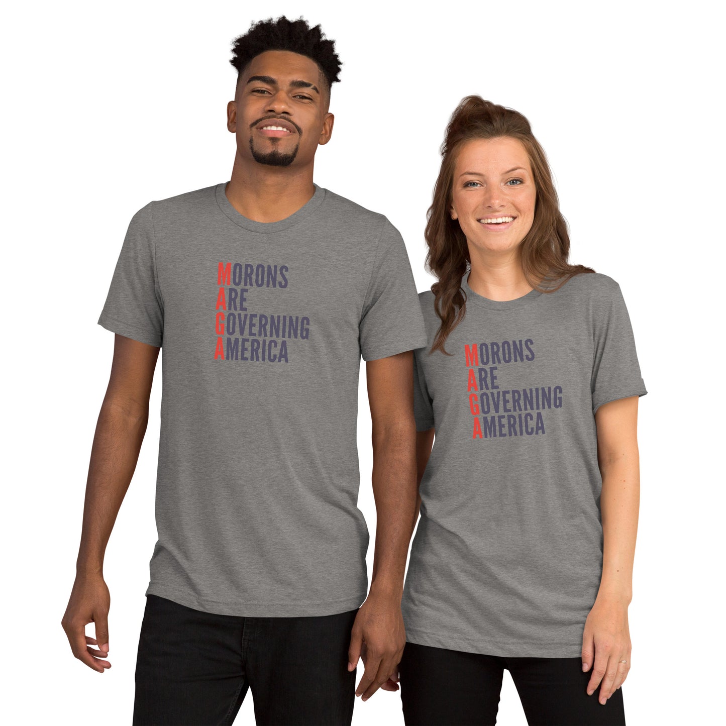 MAGA: Morons Are Governing America Short Sleeve Shirt