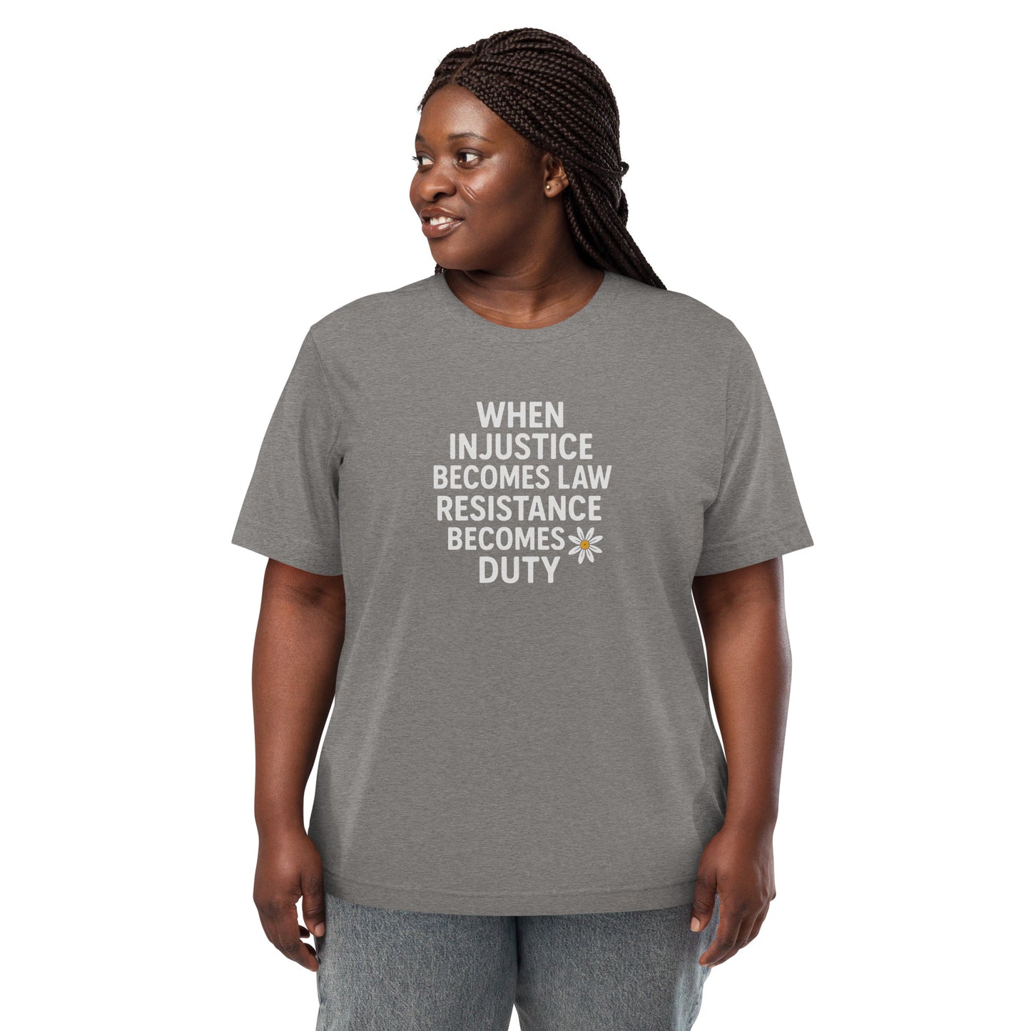 When Injustice Becomes Law Short Sleeve Shirt