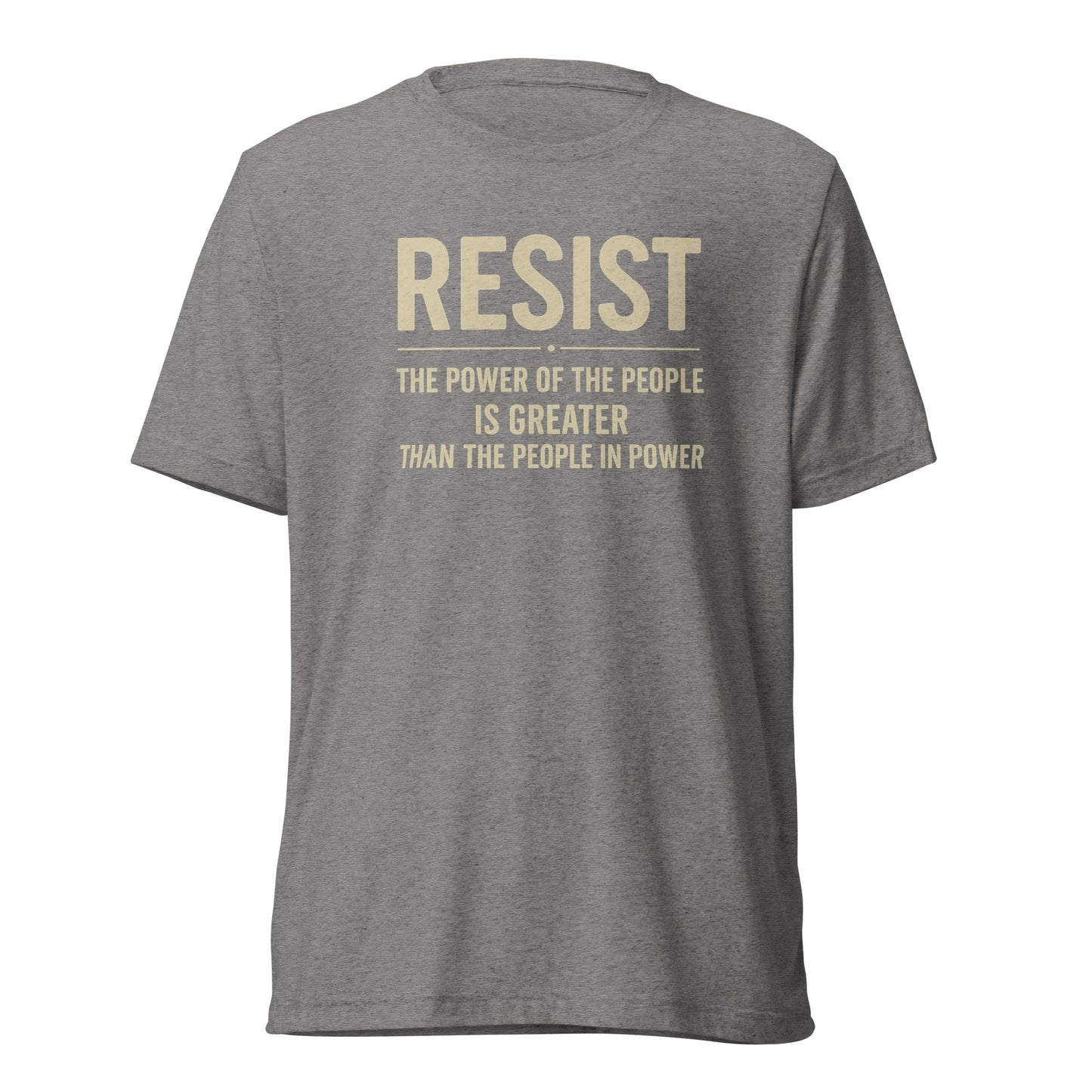 RESIST: The Power Of The People Is Greater Short Sleeve Shirt