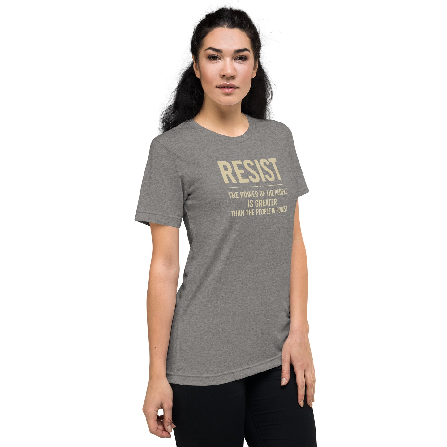 RESIST: The Power Of The People Is Greater Short Sleeve Shirt