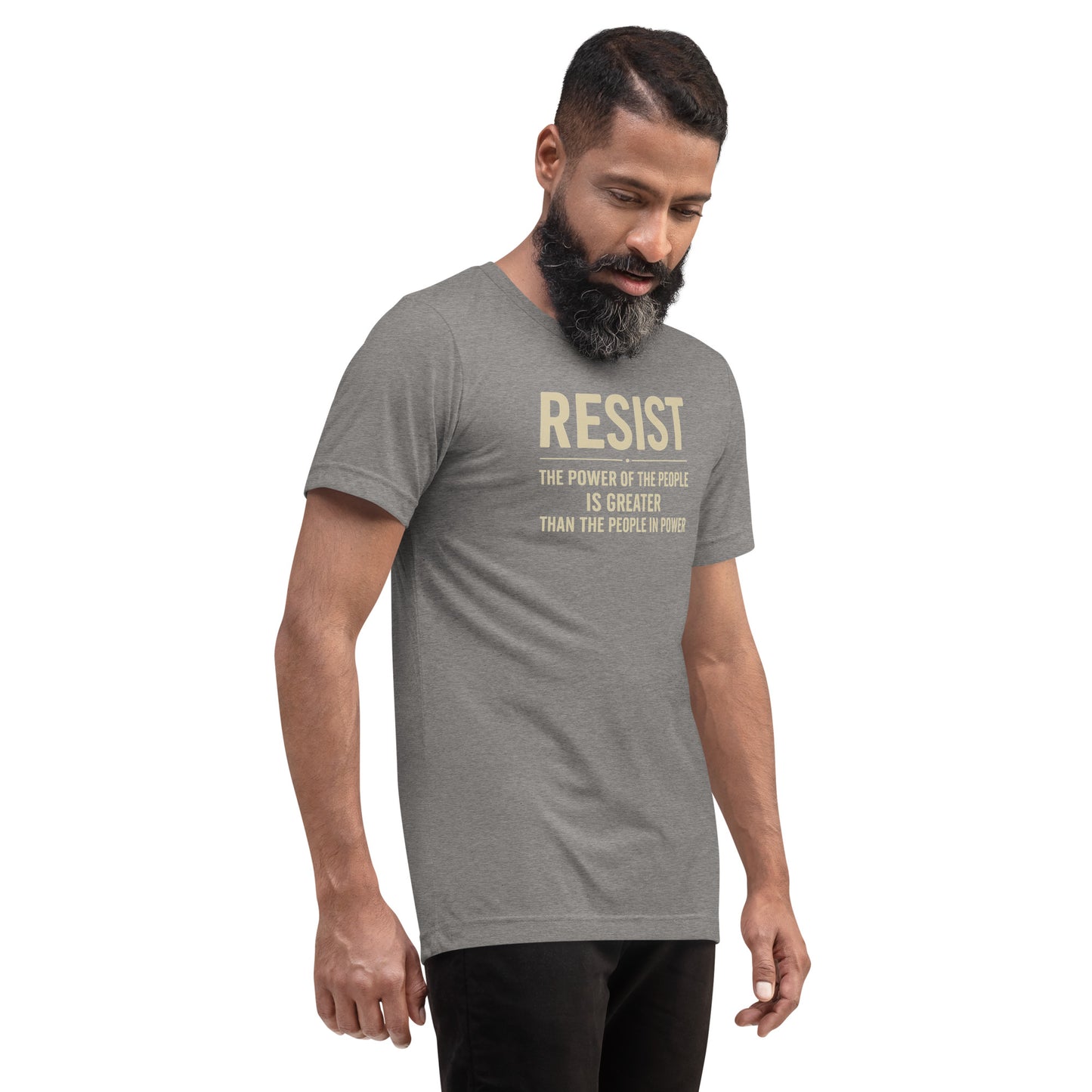 RESIST: The Power Of The People Is Greater Short Sleeve Shirt