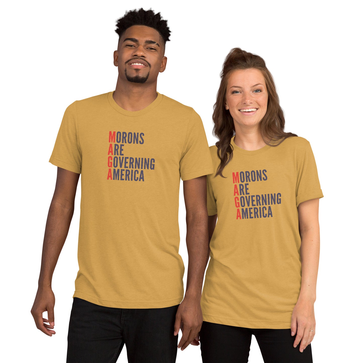 MAGA: Morons Are Governing America Short Sleeve Shirt