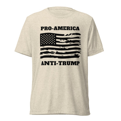 Pro-America/Anti-Trump Short Sleeve Shirt (unisex)