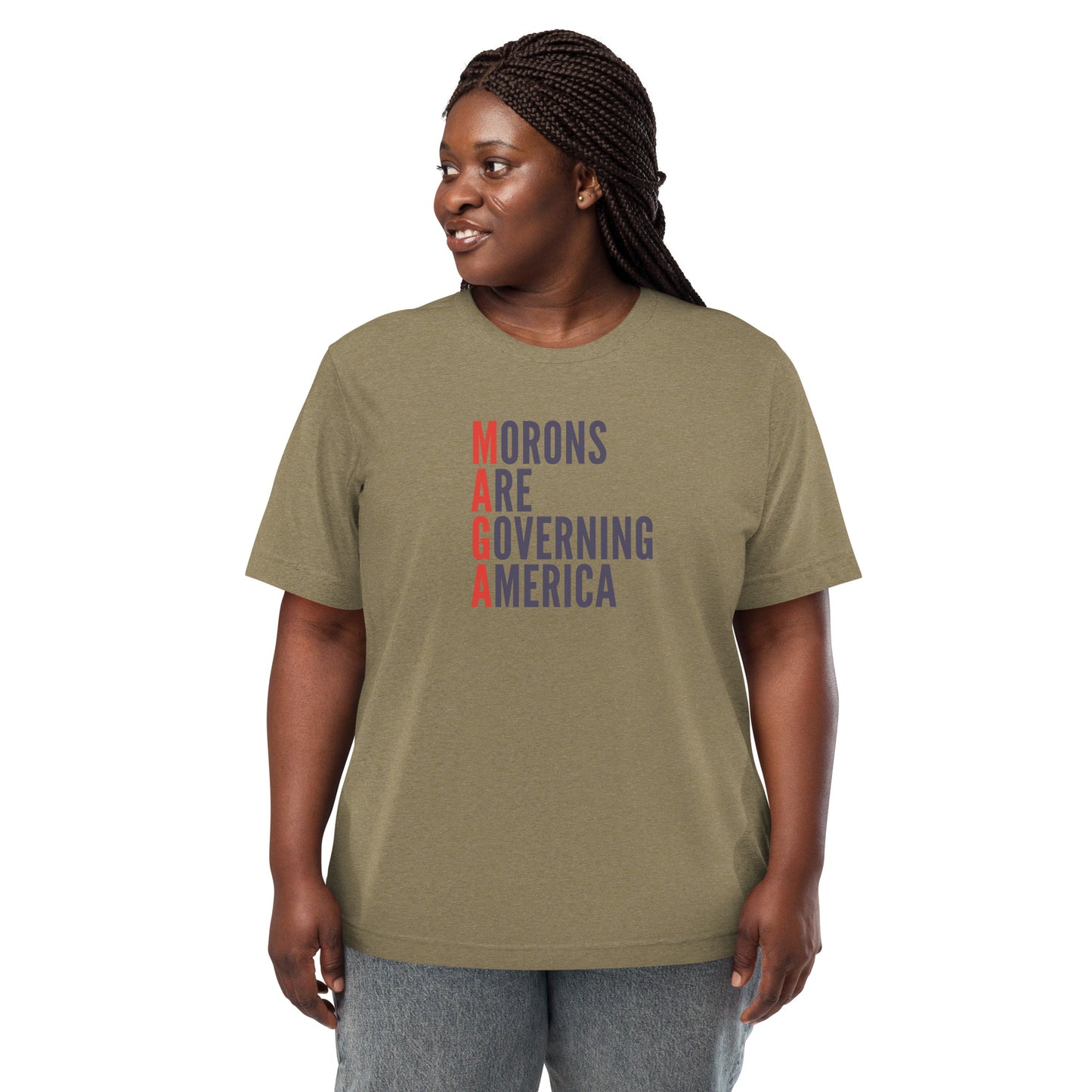 MAGA: Morons Are Governing America Short Sleeve Shirt