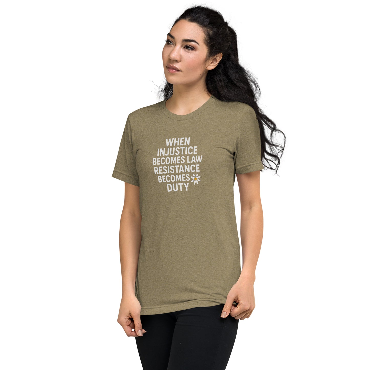 When Injustice Becomes Law Short Sleeve Shirt
