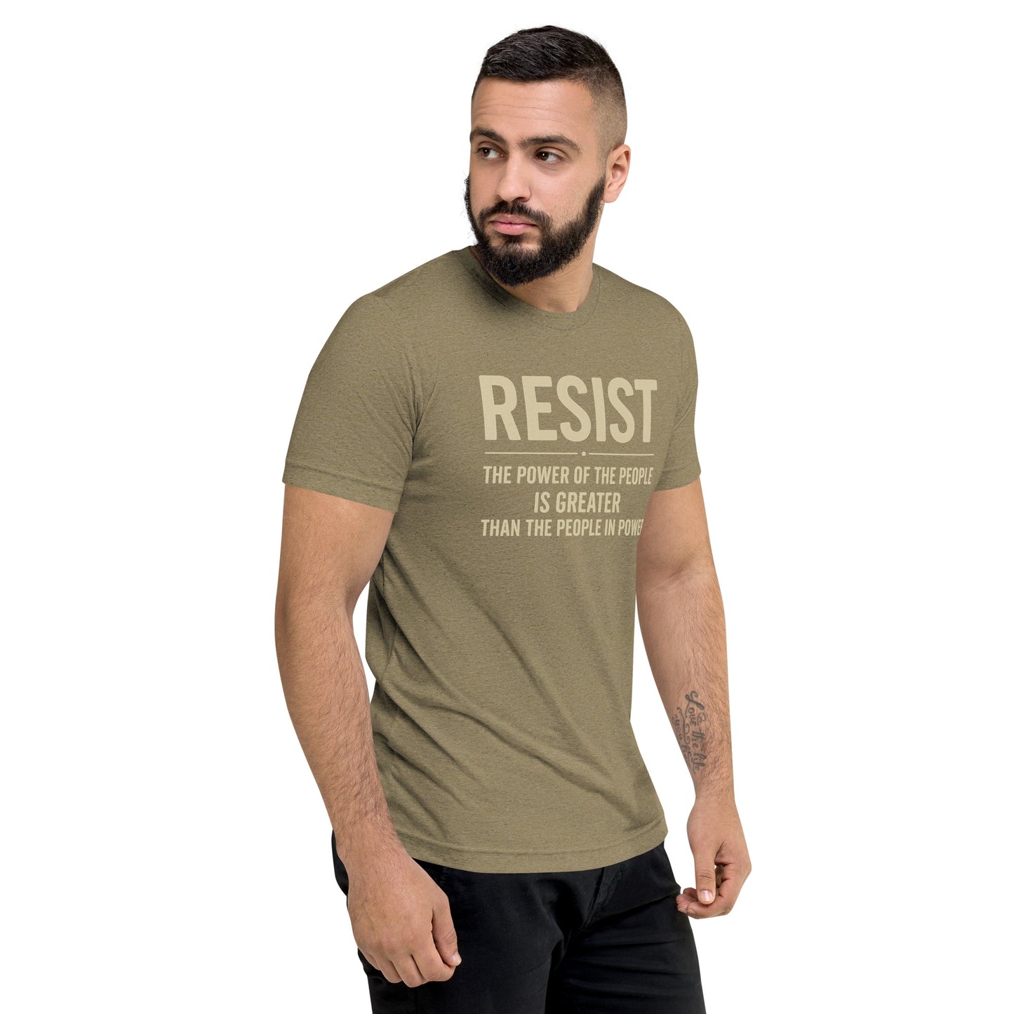 RESIST: The Power Of The People Is Greater Short Sleeve Shirt