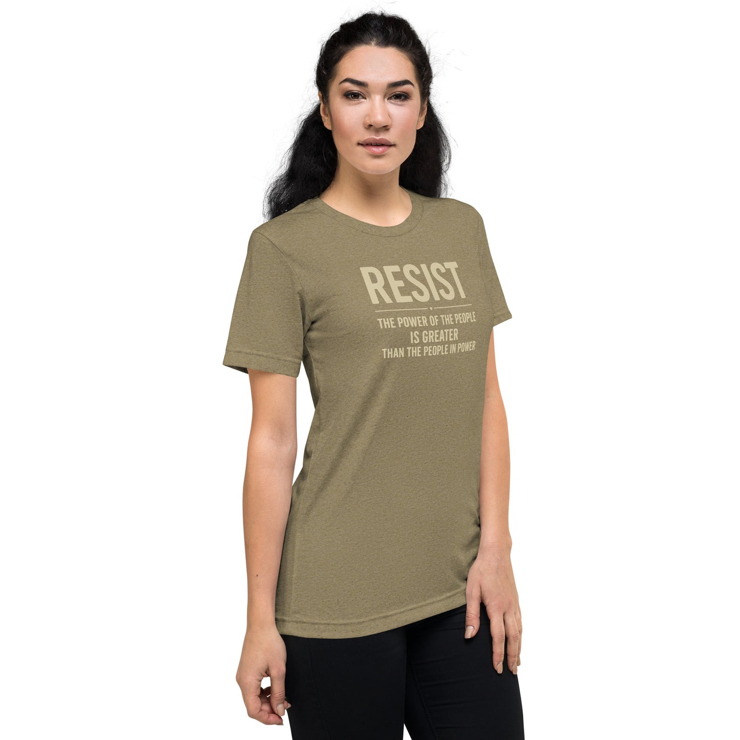 RESIST: The Power Of The People Is Greater Short Sleeve Shirt