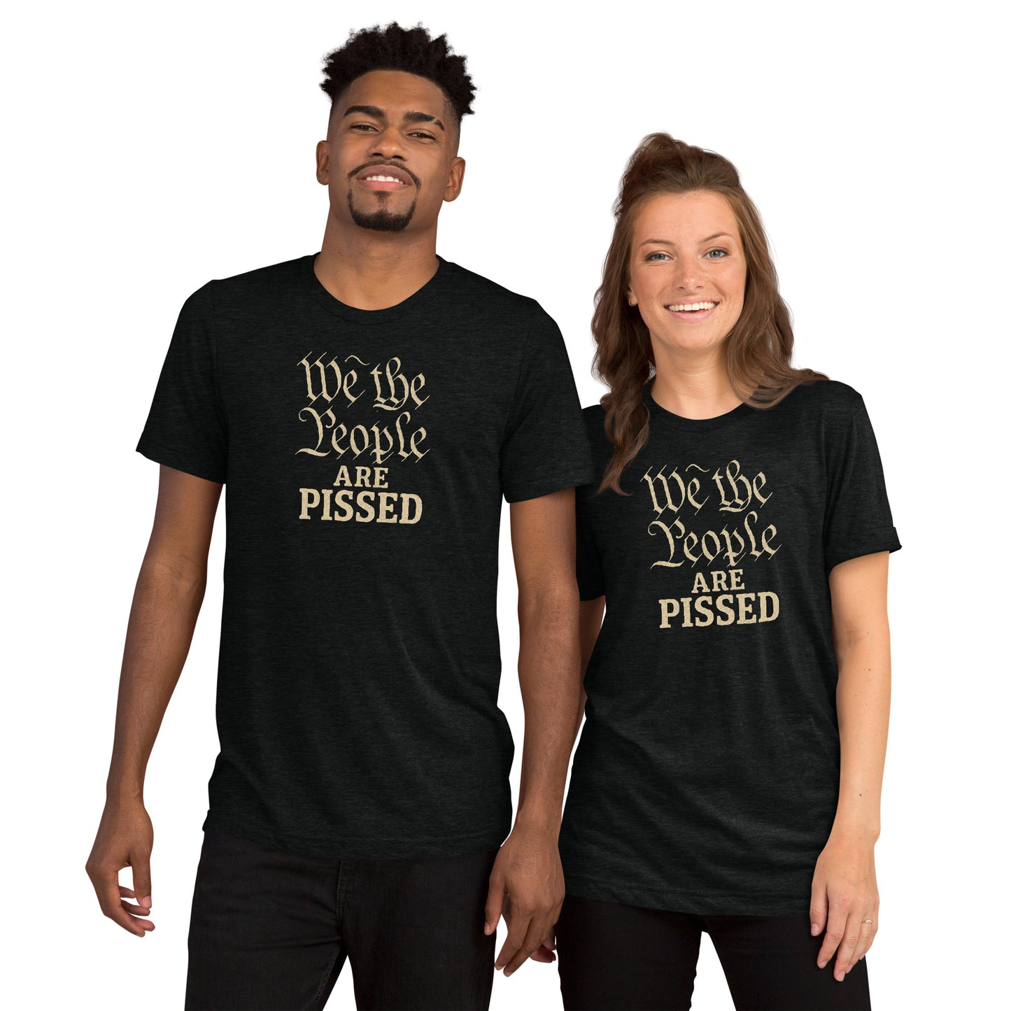 We The People Are Pissed Short Sleeve Shirt