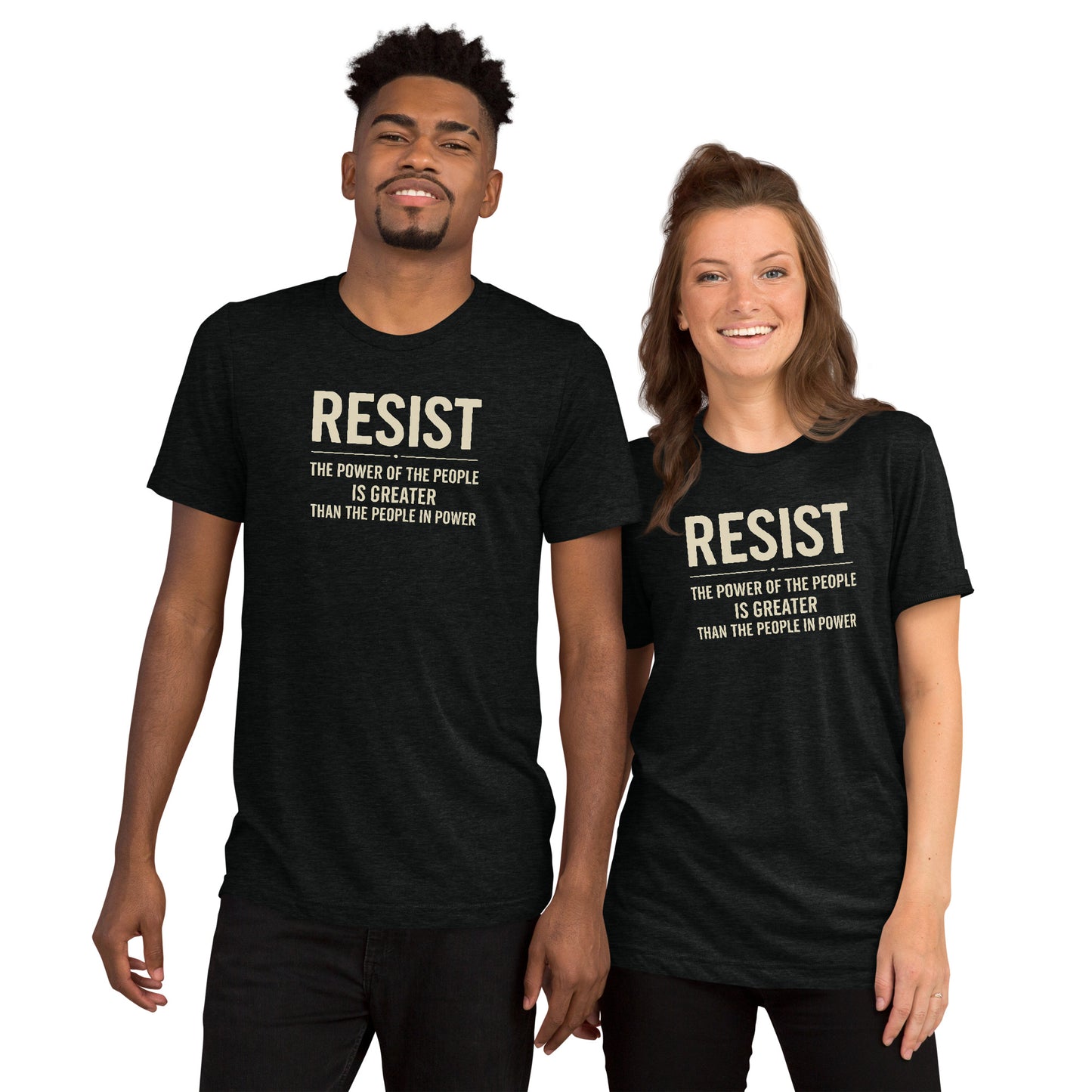 RESIST: The Power Of The People Is Greater Short Sleeve Shirt