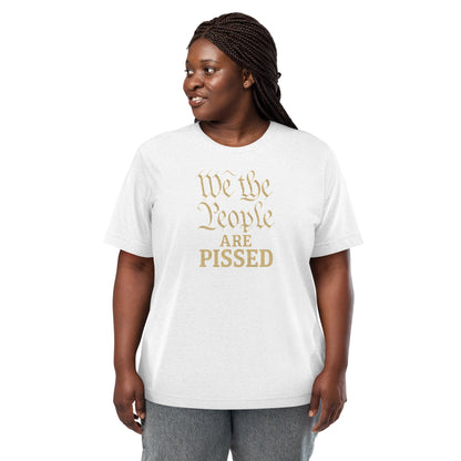 We The People Are Pissed Short Sleeve Shirt