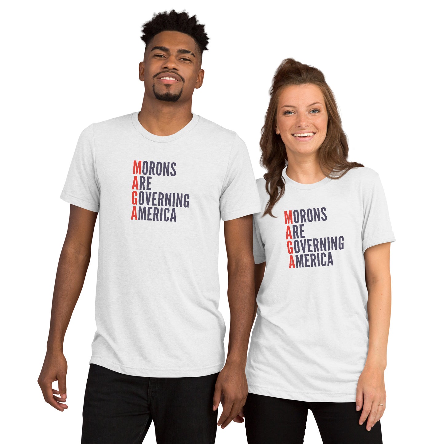 MAGA: Morons Are Governing America Short Sleeve Shirt