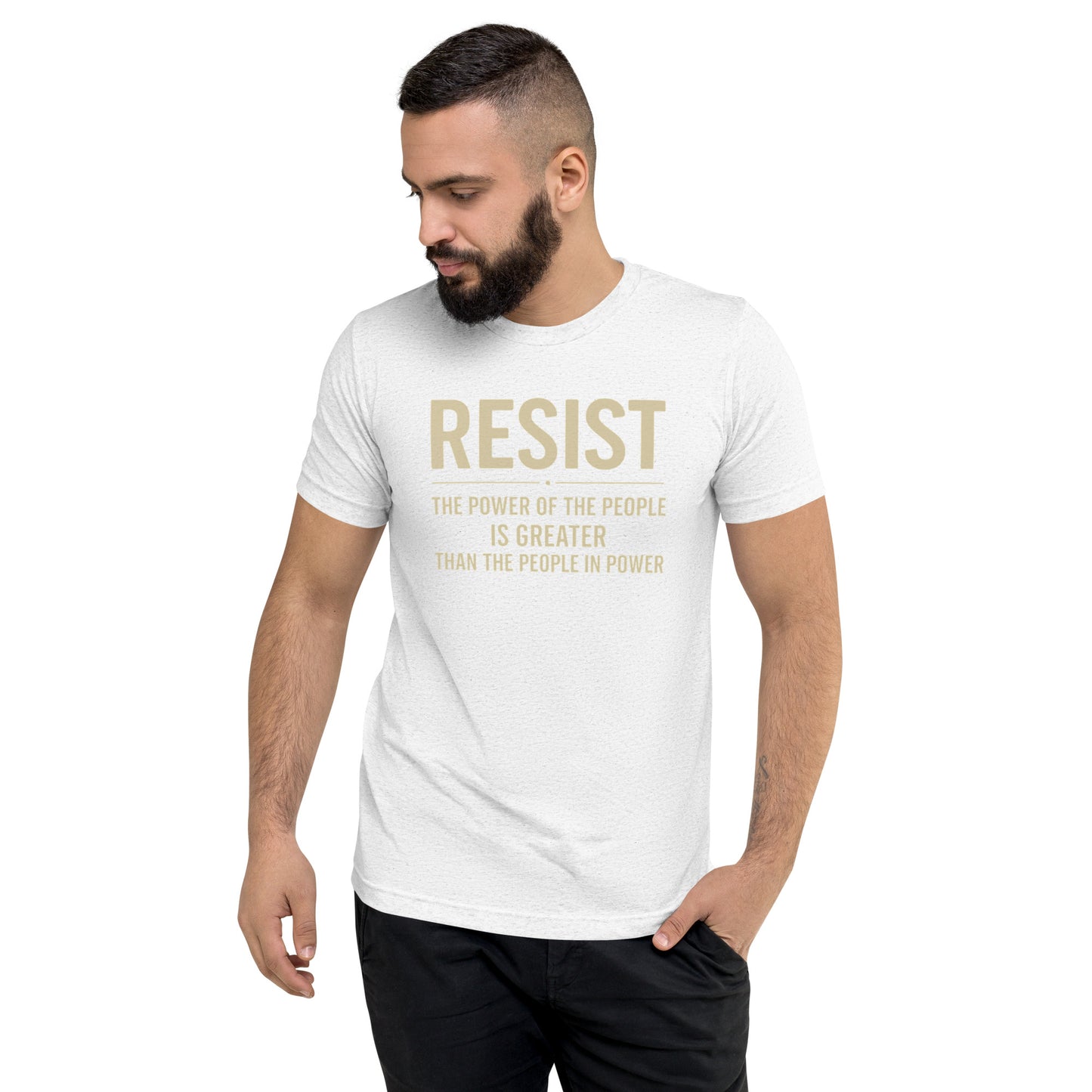 RESIST: The Power Of The People Is Greater Short Sleeve Shirt