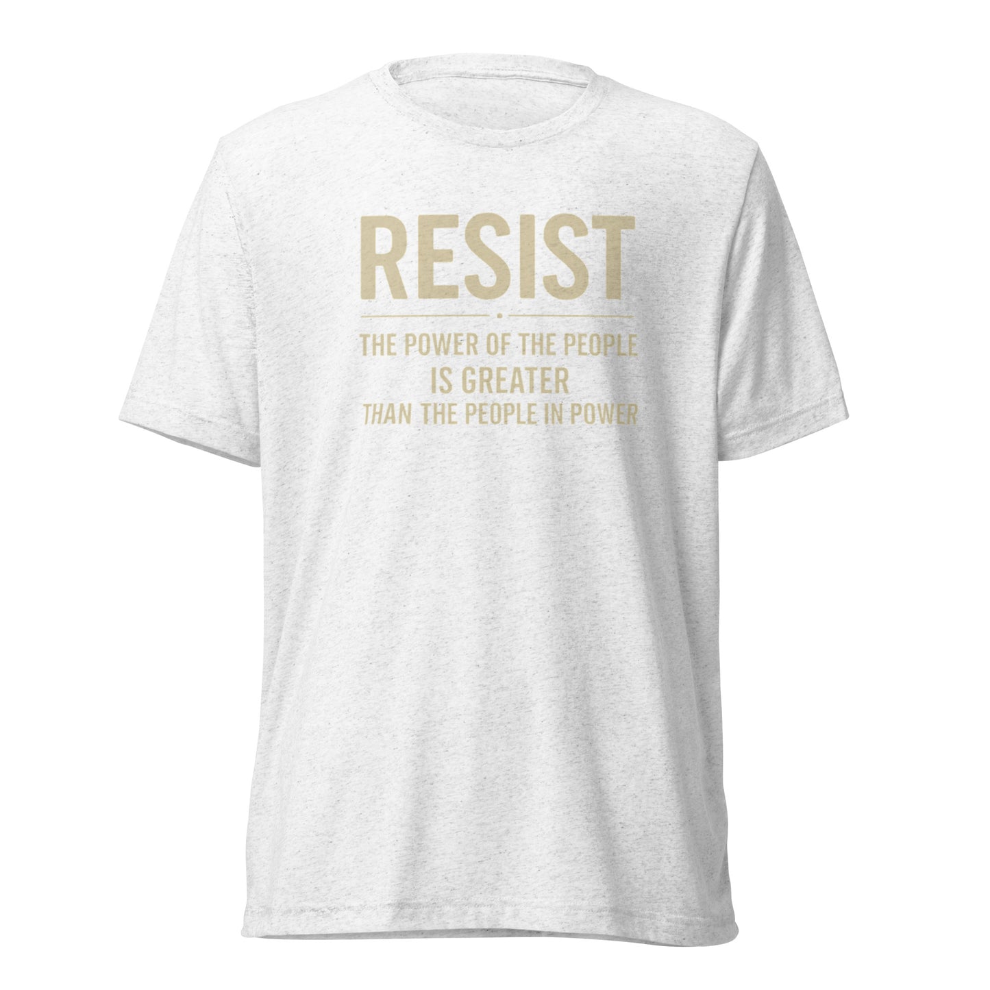 RESIST: The Power Of The People Is Greater Short Sleeve Shirt