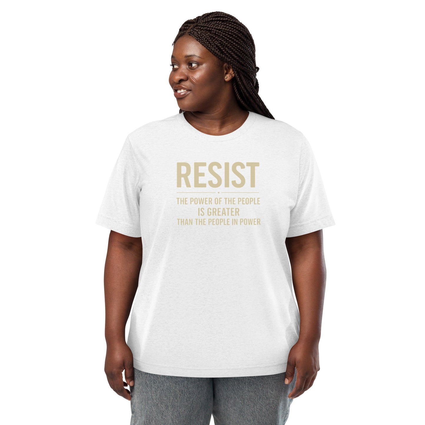 RESIST: The Power Of The People Is Greater Short Sleeve Shirt
