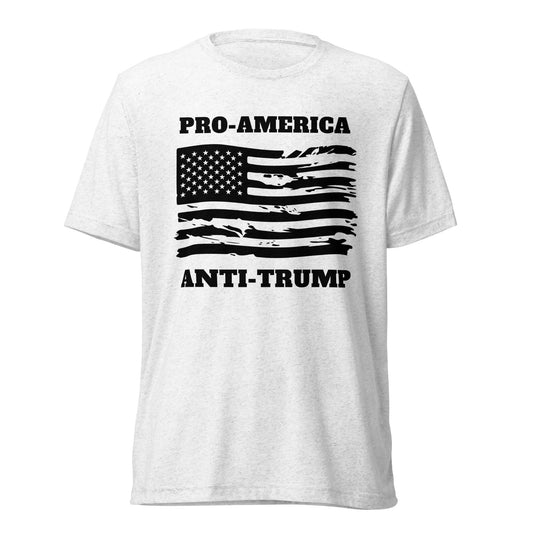 Pro-America/Anti-Trump Short Sleeve Shirt (unisex)
