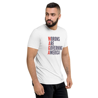 MAGA: Morons Are Governing America Short Sleeve Shirt