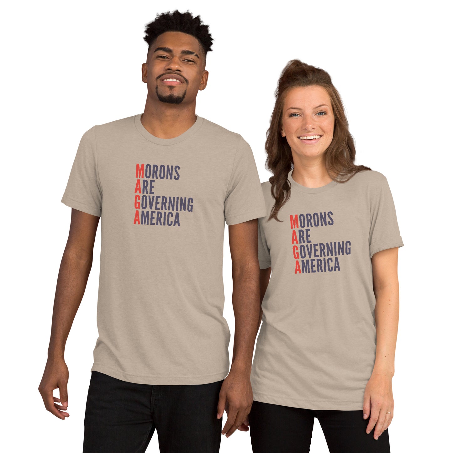 MAGA: Morons Are Governing America Short Sleeve Shirt
